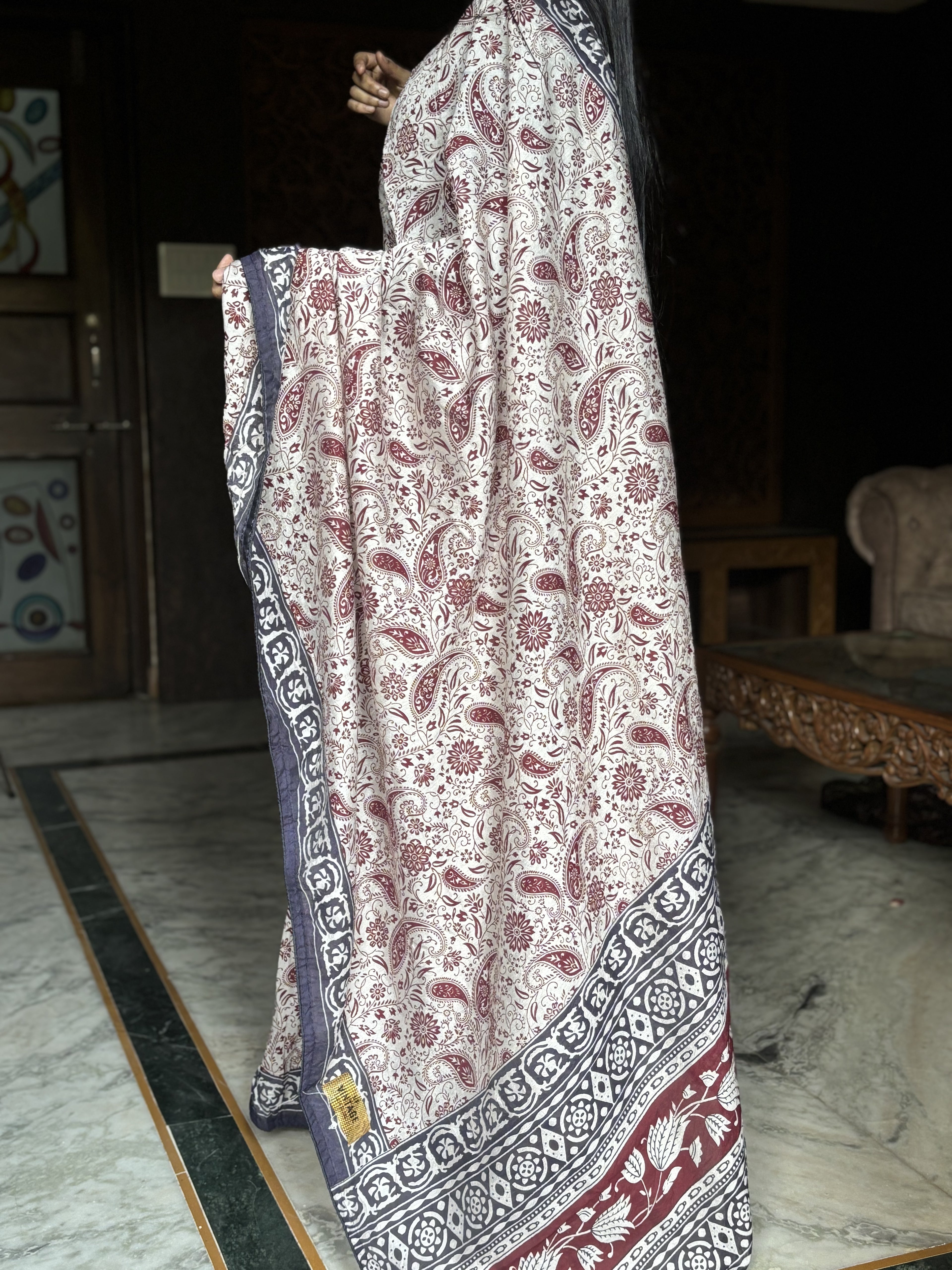 Bagh Print Saree