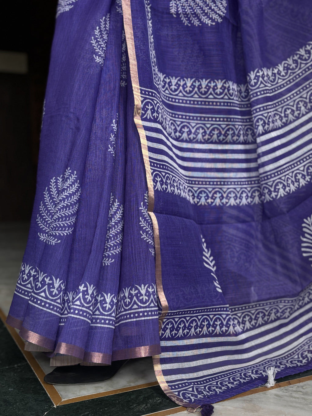 Jamuni Linen Cotton Saree