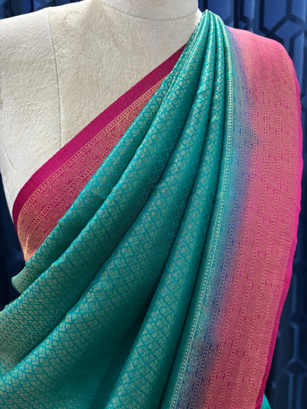 Swarnika - Green and Red